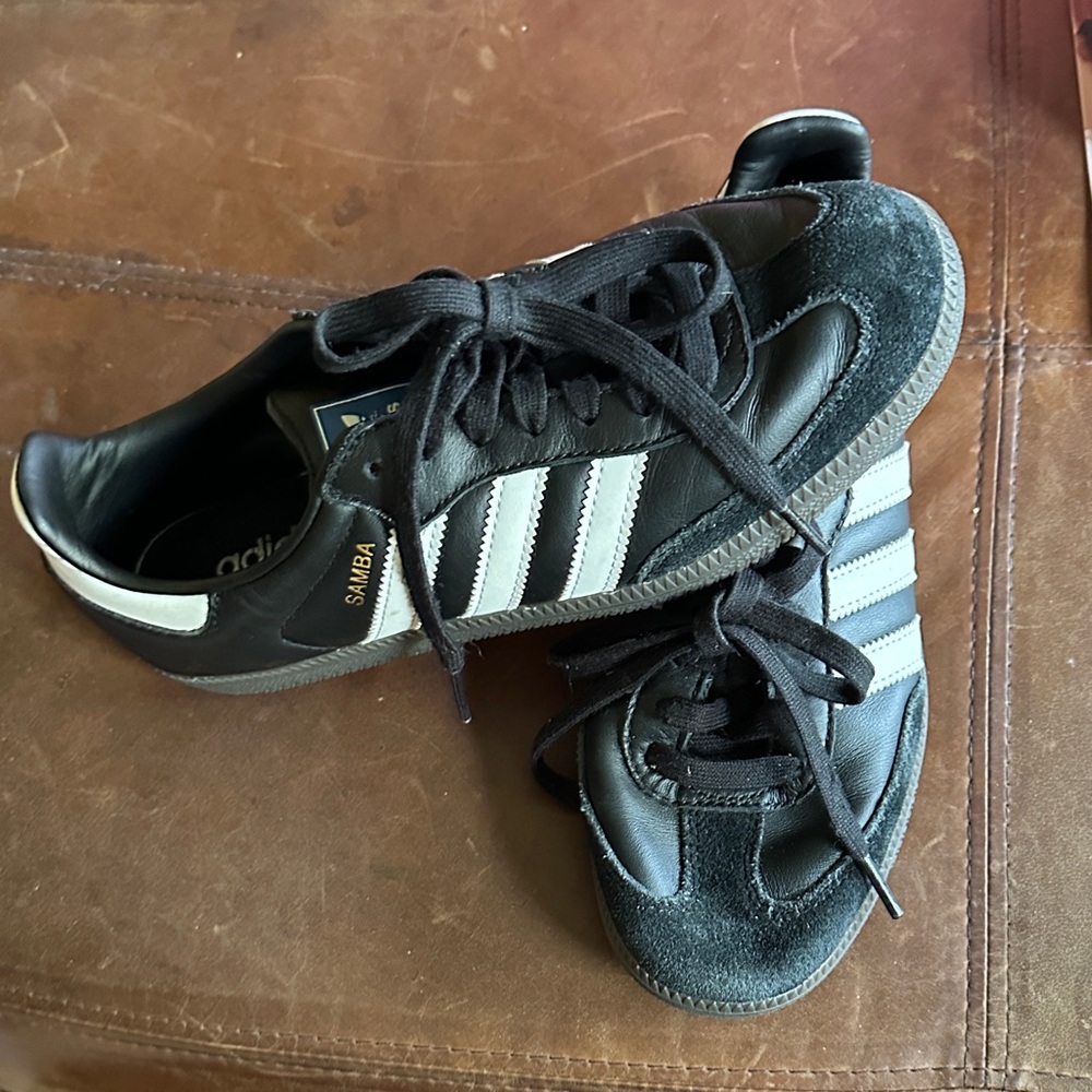 Adidas Samba Classic Black and White Sneakers